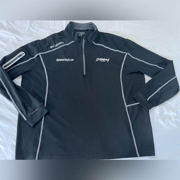 Columbia Men's Omni-Wick Shotgun 1/4 Zip Golf Pullover SIZE 2XL PRE-OWNED - Picture 10 of 16